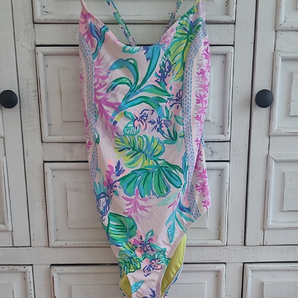 Lilly Pulitzer Mermaid In The Shade One Piece 12